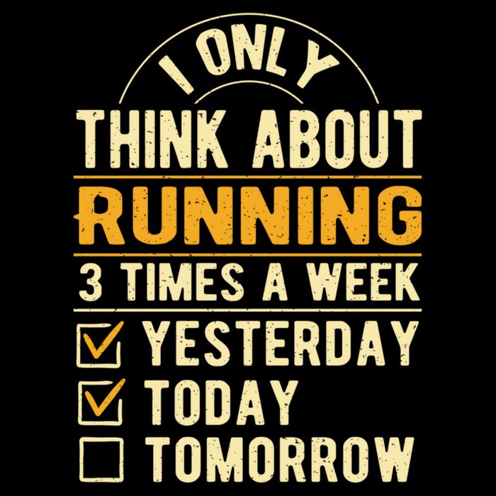 I Only Think About Running Sayings Runner Quotes Marathon Gift Cooling Performance Crew T-Shirt