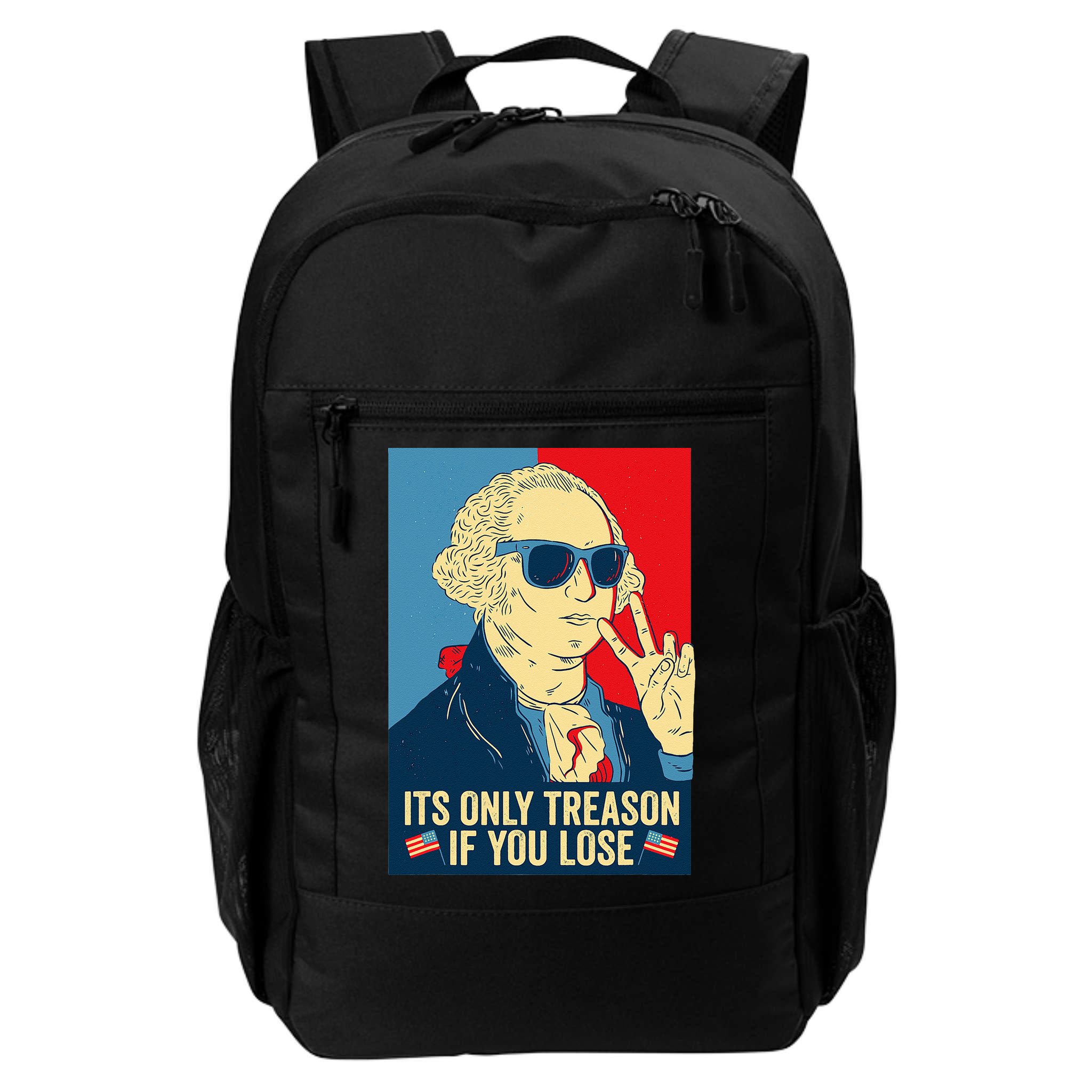 Its Only Treason If You Lose George Washington Backpack