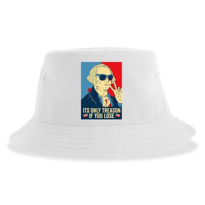 Its Only Treason If You Lose George Washington Sustainable Bucket Hat