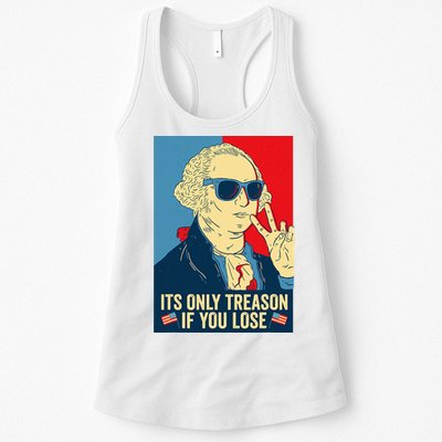 Its Only Treason If You Lose George Washington Womens Tank Top