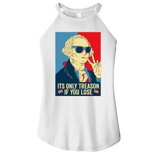 Its Only Treason If You Lose George Washington Women's Perfect Tri Rocker Tank