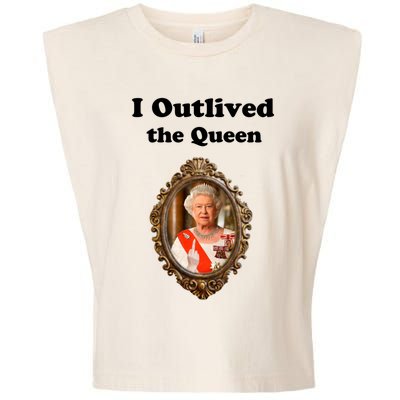 I Outlived The Queen Garment-Dyed Women's Muscle Tee