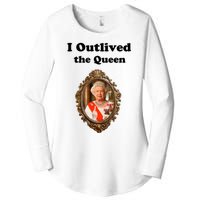 I Outlived The Queen Women's Perfect Tri Tunic Long Sleeve Shirt