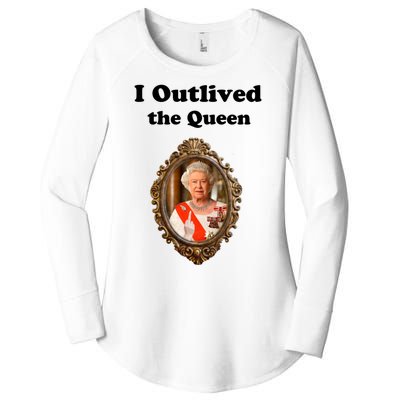 I Outlived The Queen Women's Perfect Tri Tunic Long Sleeve Shirt