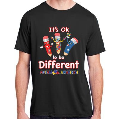 It's OK to be Different Autism Awareness Adult ChromaSoft Performance T-Shirt