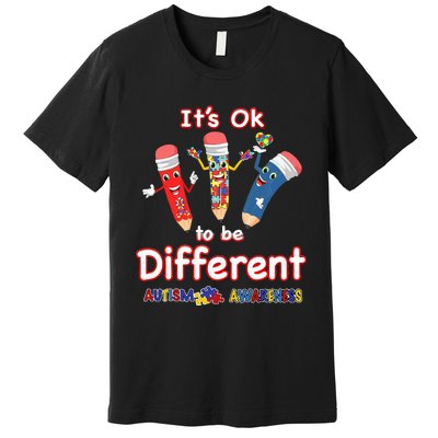 It's OK to be Different Autism Awareness Premium T-Shirt