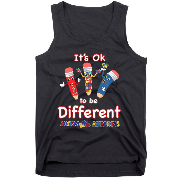 It's OK to be Different Autism Awareness Tank Top