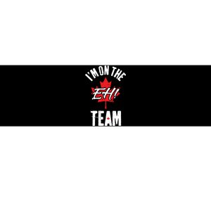 Im On The Eh Team Sports Funny Happy Canada Day Bumper Sticker