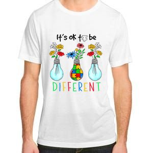 ItS Ok To Be Different Autism Awareness Adult ChromaSoft Performance T-Shirt