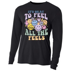 ItS Okay To Feel All The Feels Cooling Performance Long Sleeve Crew