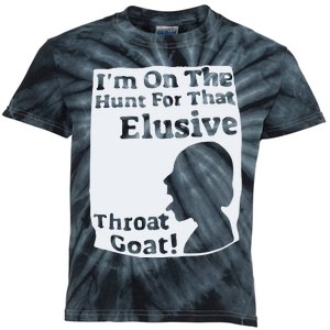 I’m On The Hunt For That Elusive Throat Goat Kids Tie-Dye T-Shirt