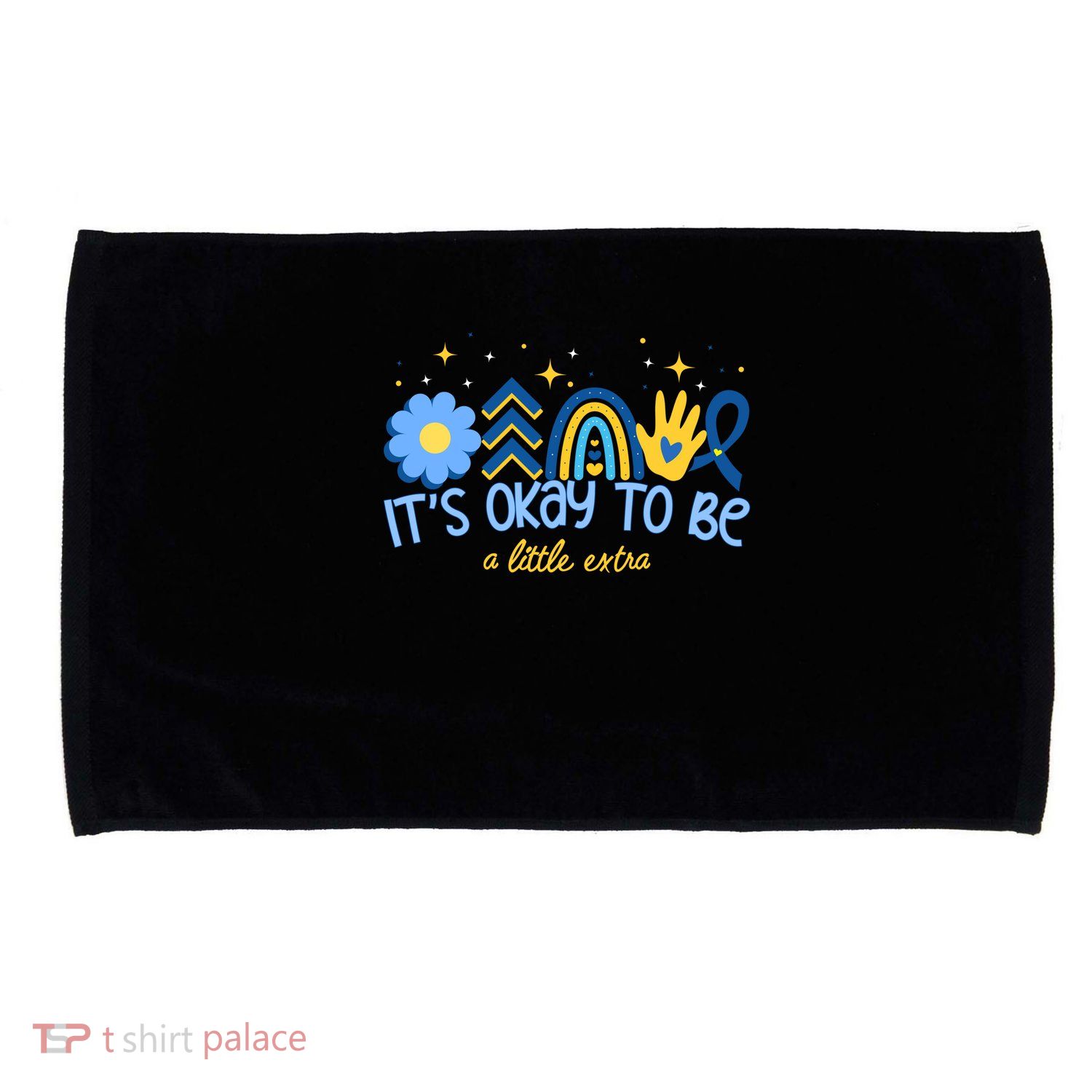 It's Ok To Be A Little Extra World Down Syndrome Microfiber Hand Towel