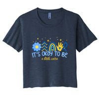 It's Ok To Be A Little Extra World Down Syndrome Crop Top