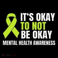 ItS Okay To Not Be Okay Mental Health Ribbon Impact Tech Backpack