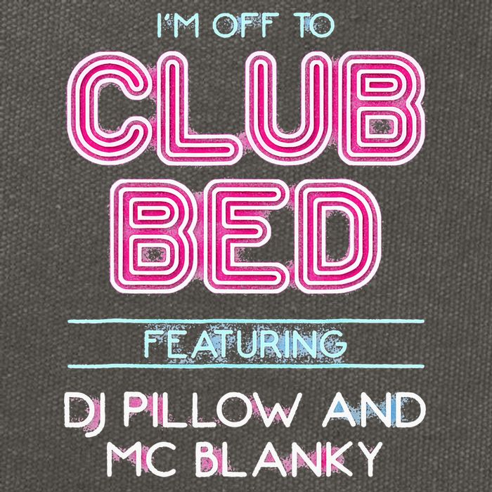 IM Off To Club Bed Featuring Dj Pillow And Mc Blanky Cotton Canvas Backpack