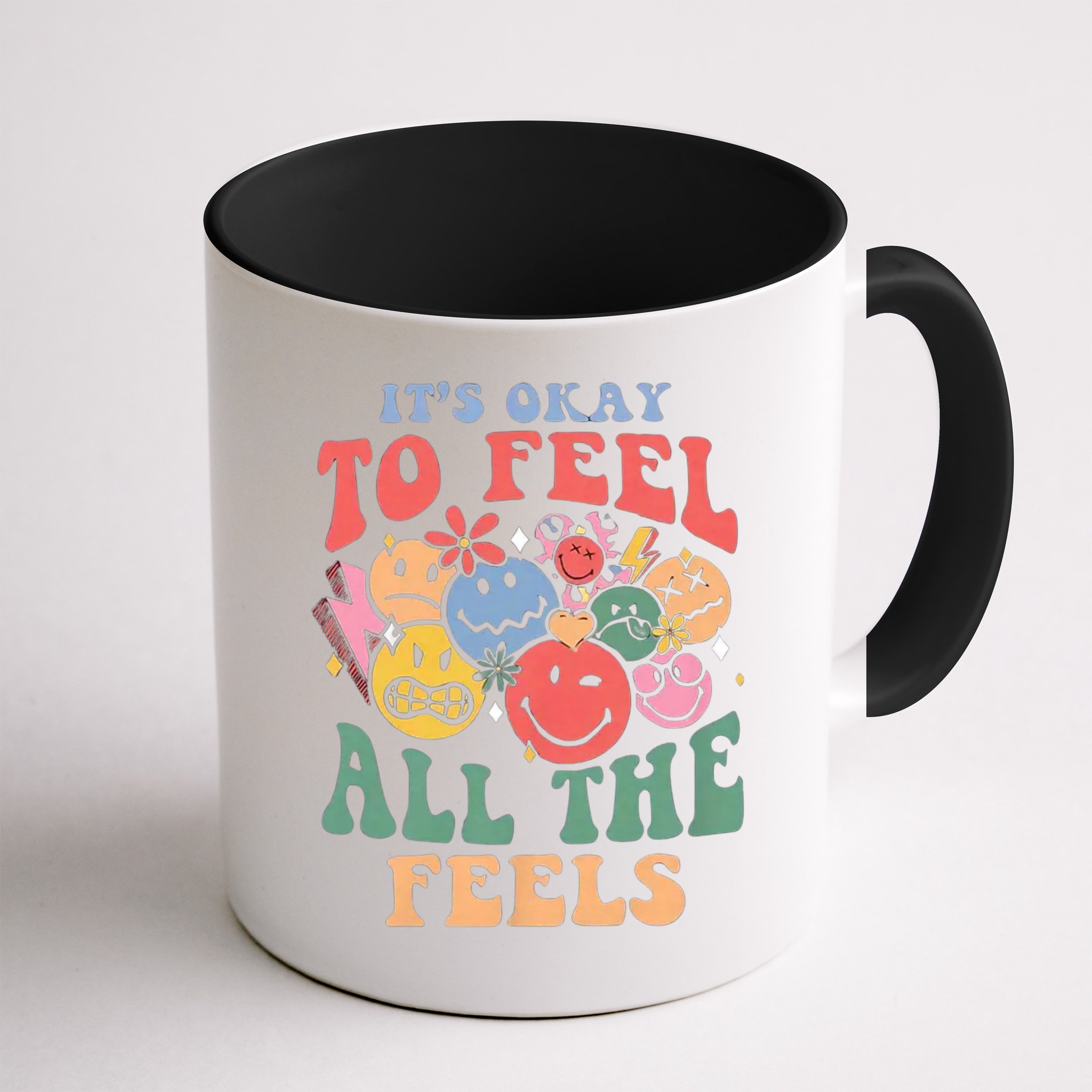ItS Ok To Feel All The Feels Emotional Wellness Mug