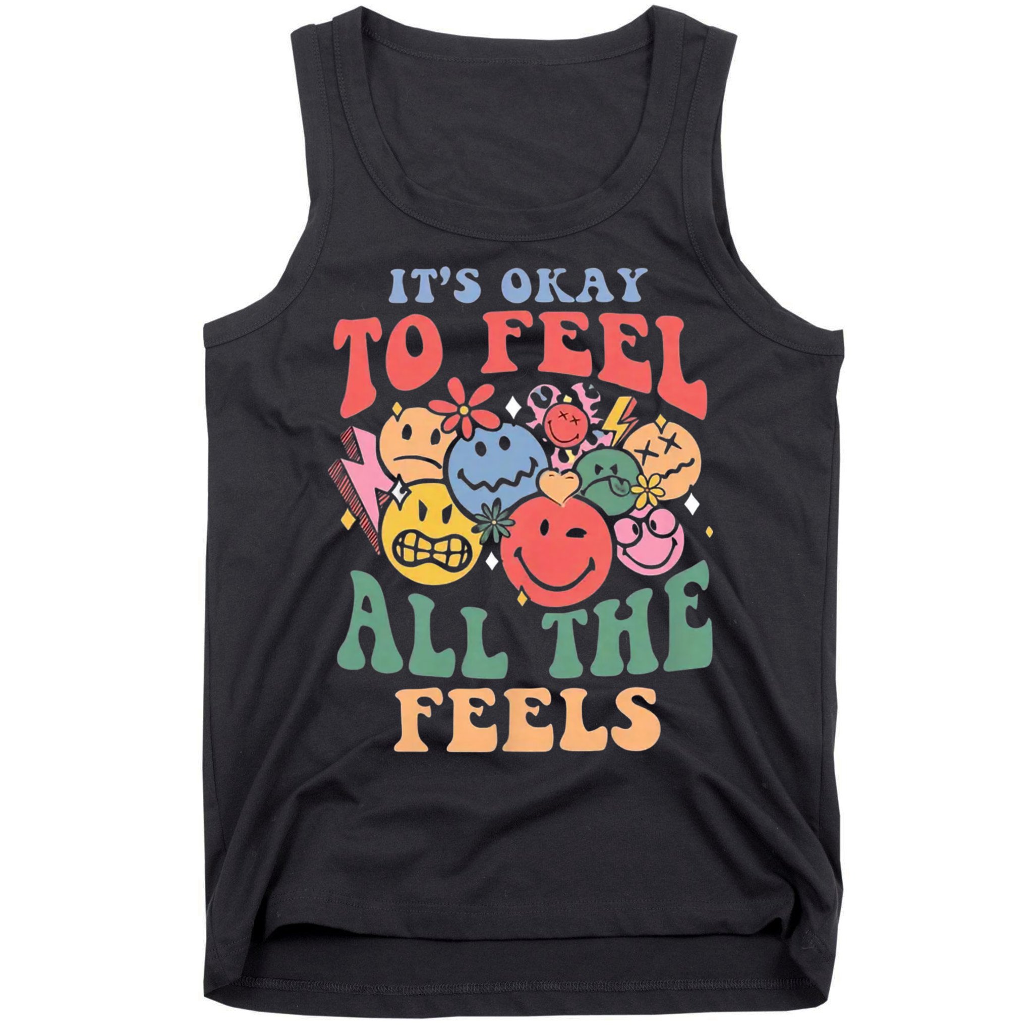 ItS Ok To Feel All The Feels Emotional Wellness Tank Top