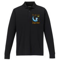 It's Ok To Be Different Cute Elephant Autism Awareness Month Gift Performance Long Sleeve Polo