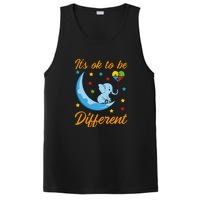 It's Ok To Be Different Cute Elephant Autism Awareness Month Gift PosiCharge Competitor Tank