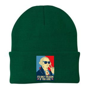 Its Only Treason If You Lose George Washington Knit Cap Winter Beanie