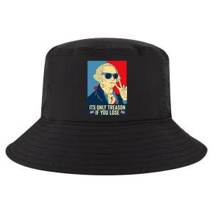 Its Only Treason If You Lose George Washington Cool Comfort Performance Bucket Hat