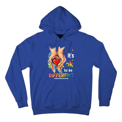 Its Ok To Be Different Autism Awareness Matching Family 2024 Gift Hoodie