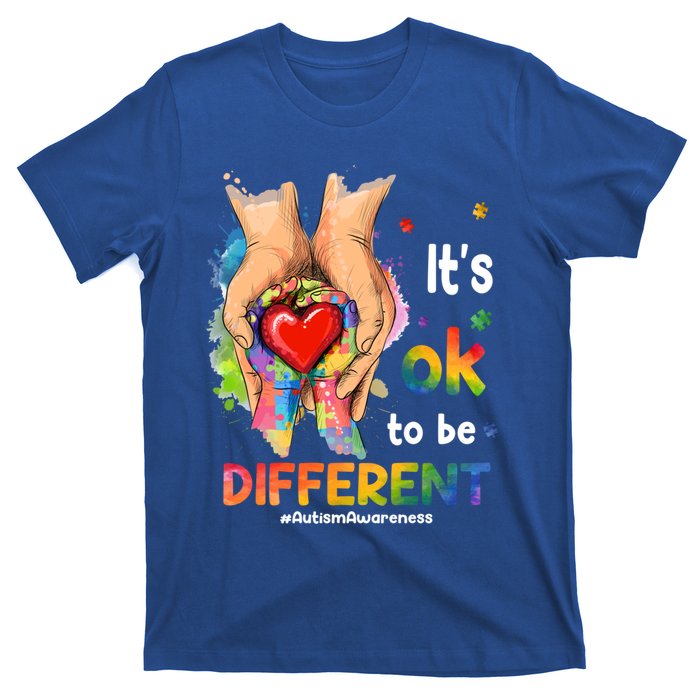 Its Ok To Be Different Autism Awareness Matching Family 2024 Gift T-Shirt