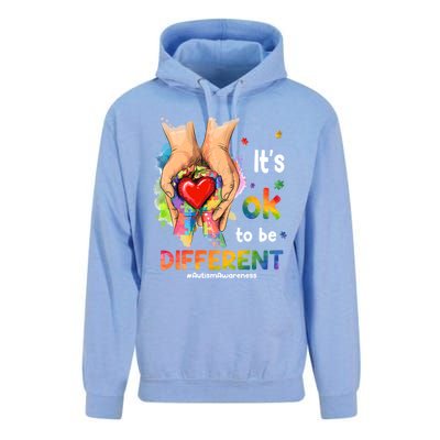 Its Ok To Be Different Autism Awareness Matching Family 2024 Gift Unisex Surf Hoodie