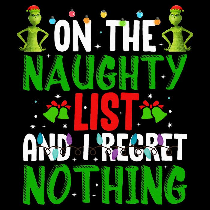 IM On The Naughty List And I Regret Nothing Flatbill Hat