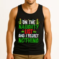 IM On The Naughty List And I Regret Nothing Tank Top