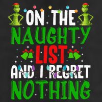 IM On The Naughty List And I Regret Nothing Microfiber Hand Towel