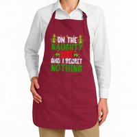 IM On The Naughty List And I Regret Nothing Apron