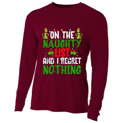 IM On The Naughty List And I Regret Nothing Cooling Performance Long Sleeve Crew