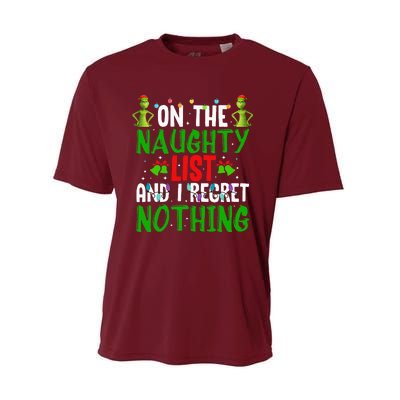 IM On The Naughty List And I Regret Nothing Performance Sprint T-Shirt