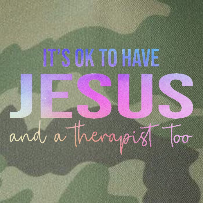 ItS Ok To Have Jesus And A Therapist Too Funny Christian Legacy Tie Dye Trucker Hat