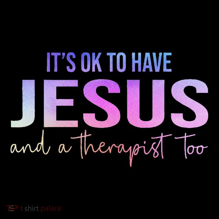 ItS Ok To Have Jesus And A Therapist Too Funny Christian Toddler Sweatshirt
