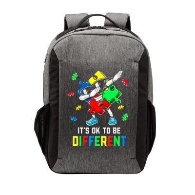 It’s OK To Be Different Dabbing Puzzle Autism Vector Backpack