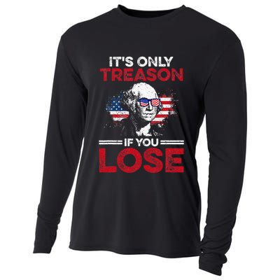 Its Only Treason If You Lose History Cooling Performance Long Sleeve Crew
