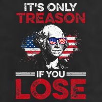 Its Only Treason If You Lose History 25L Jumbo Tote