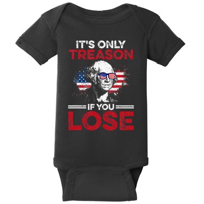 Its Only Treason If You Lose History Baby Bodysuit