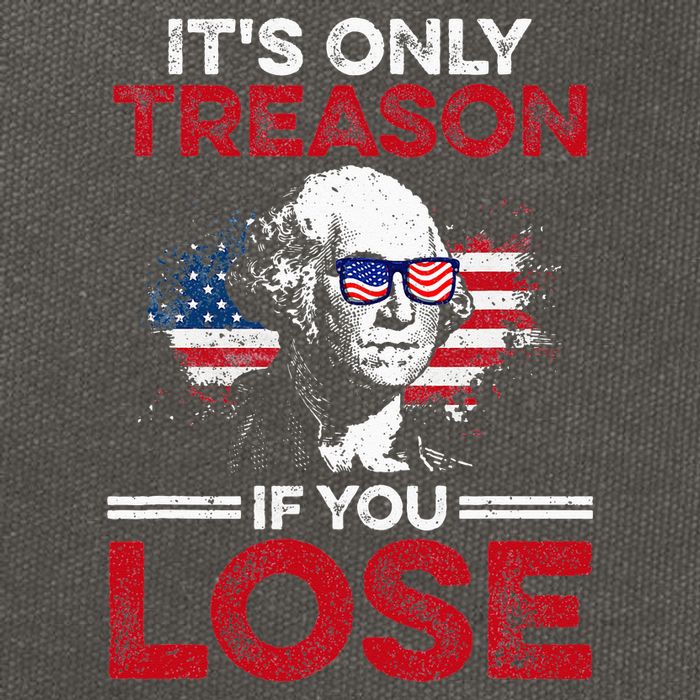 Its Only Treason If You Lose History Cotton Canvas Backpack