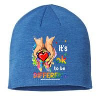 Its Ok To Be Different Autism Awareness Matching Family 2024 Gift Sustainable Beanie