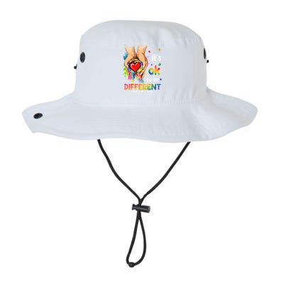 Its Ok To Be Different Autism Awareness Matching Family 2024 Gift Legacy Cool Fit Booney Bucket Hat