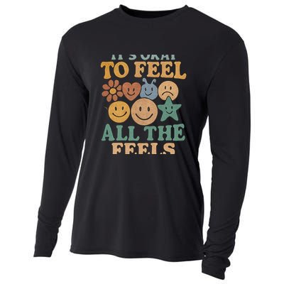It's Okay to Feel All the Feels Cooling Performance Long Sleeve Crew