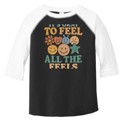 It's Okay to Feel All the Feels Toddler Fine Jersey T-Shirt