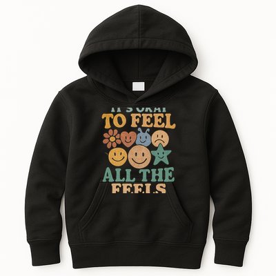 It's Okay to Feel All the Feels Kids Hoodie