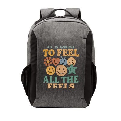It's Okay to Feel All the Feels Vector Backpack
