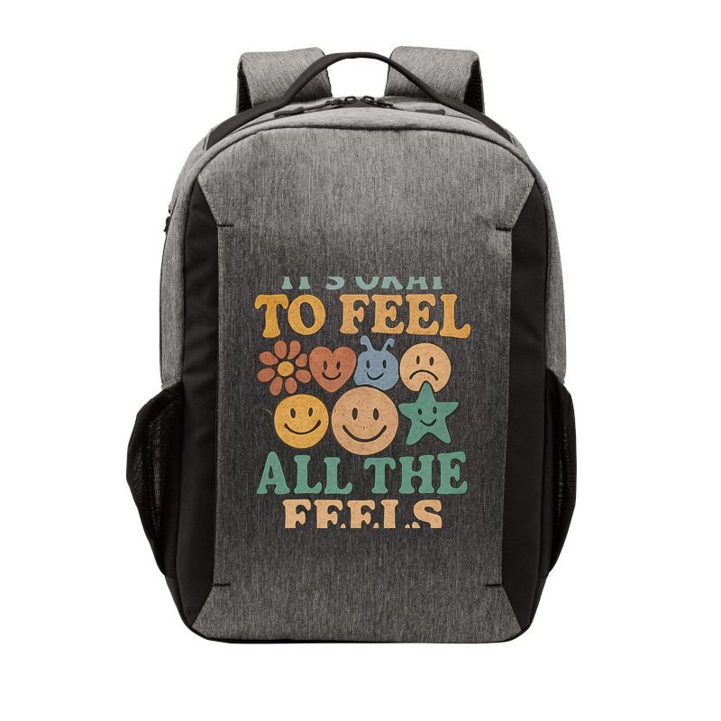 It's Okay to Feel All the Feels Vector Backpack