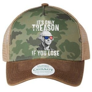 ItS Only Treason If You Lose George Washington Legacy Tie Dye Trucker Hat