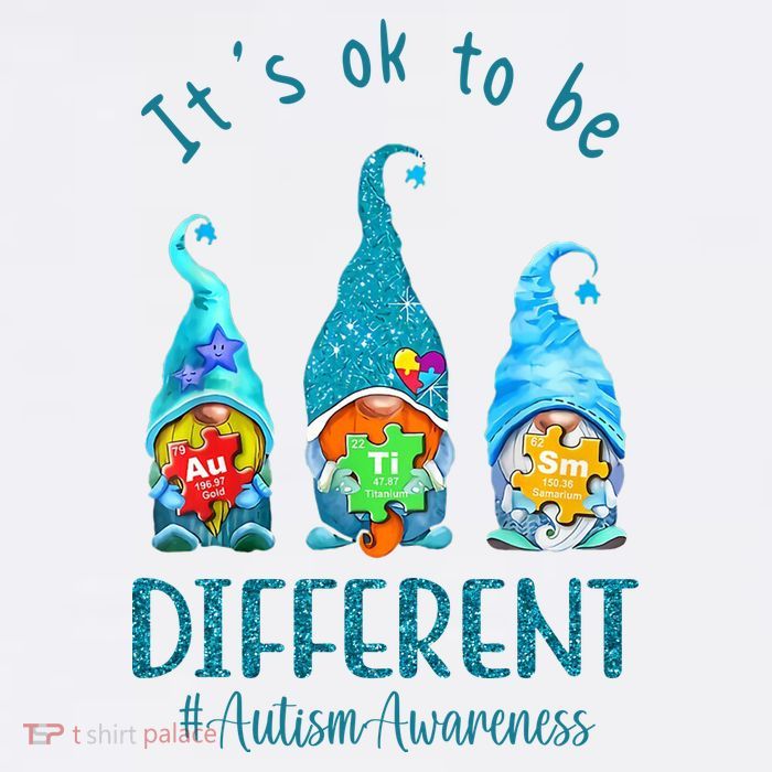 It's Ok To Be Different Autism Awareness Gnome Sustainable Bucket Hat